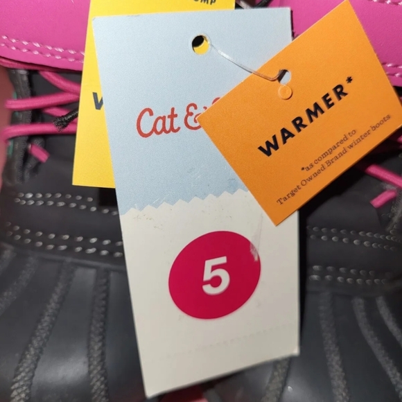 Cat & Jack Girls Toddler Journey Waterproof Winter Boots - Size 5. NWT. - Picture 8 of 8